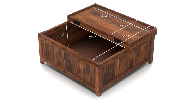 Rhibose Storage Coffee Table(Teak)
